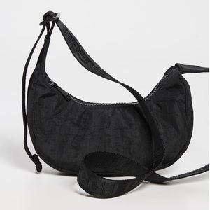 Baggy Small Crescent Bag - Black